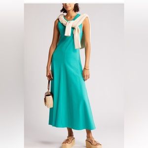 Nordstrom Sleeveless Cotton Blend Dress